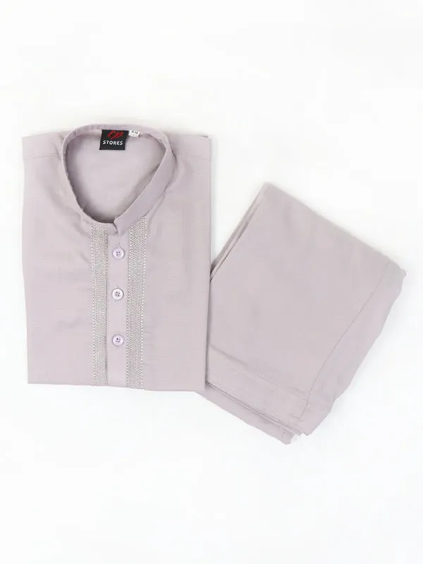 463 AM Boys Kameez Shalwar Suit 5Yrs - 14Yrs Light Purple