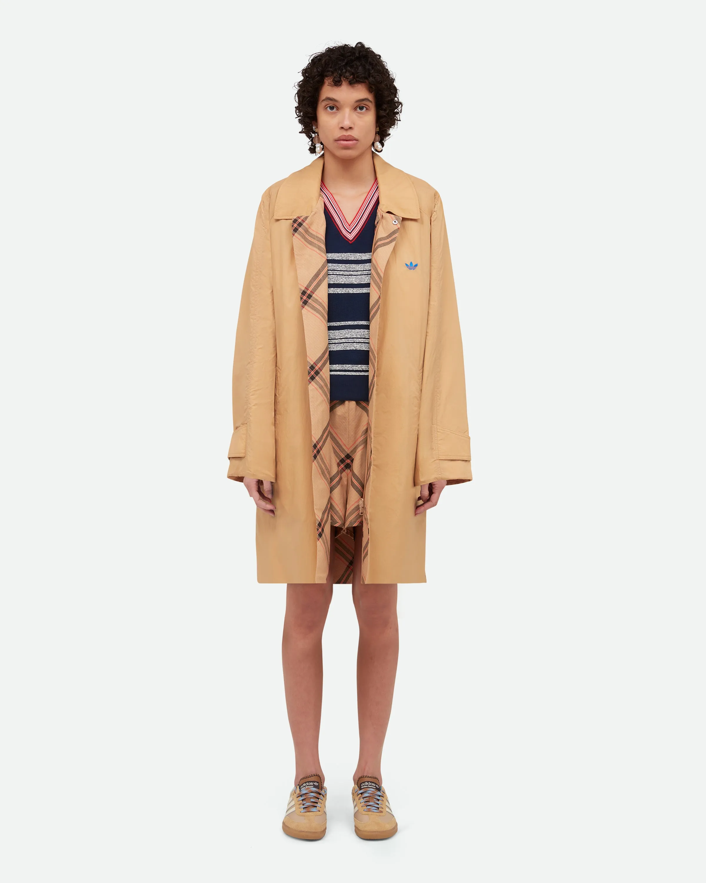 adidas Originals by Wales Bonner Reversible Mac Coat