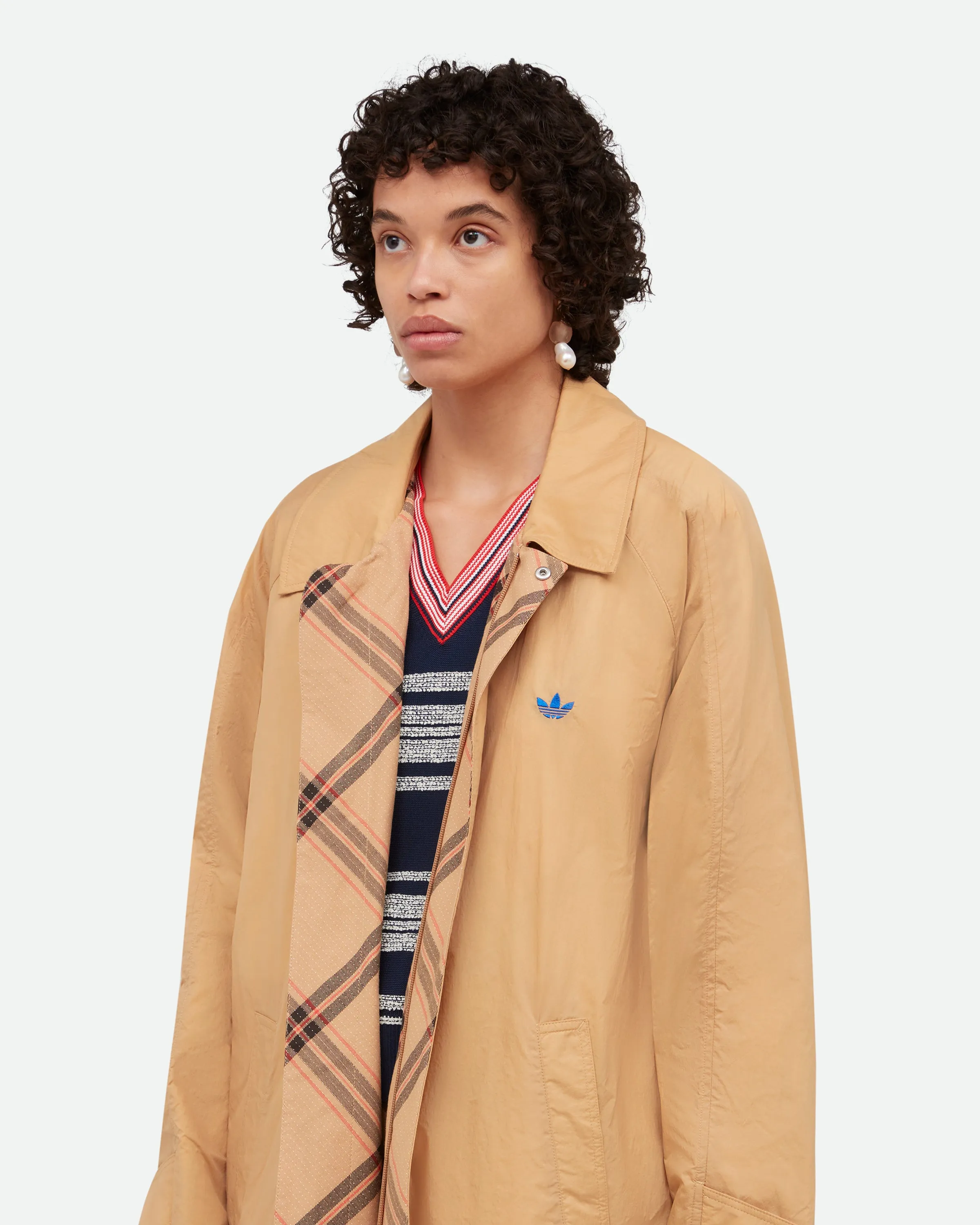 adidas Originals by Wales Bonner Reversible Mac Coat