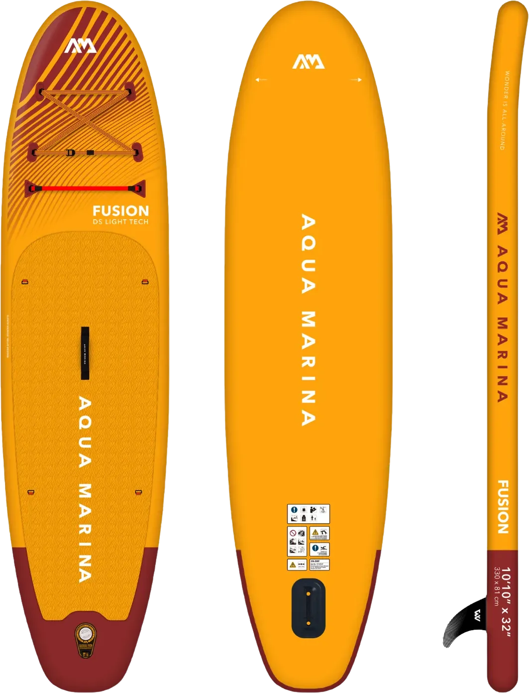 Aqua Marina BT-23FUP Fusion 10'10" Inflatable Stand Up Paddle Board All-Around Series New