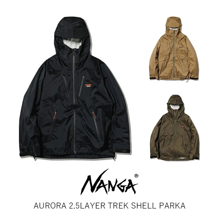 Aurora 2.5 Layer Trek Shell Parka - Black