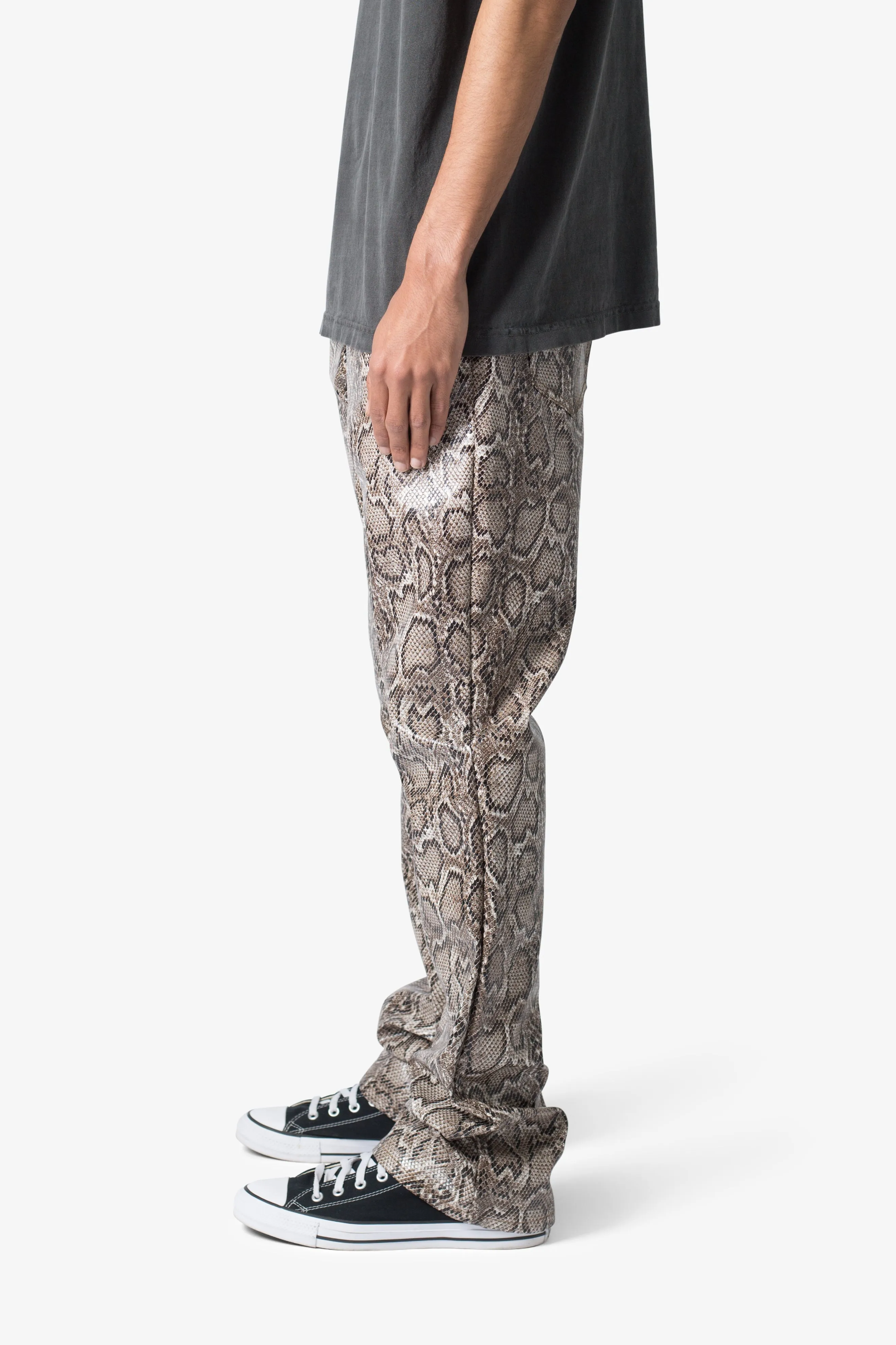 B605 Python Flare Pants - Multi