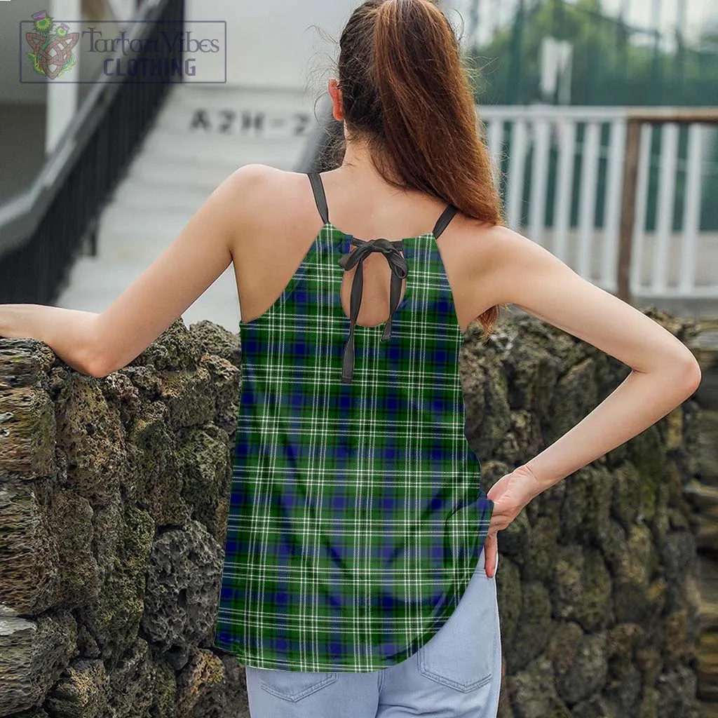 Blackadder Tartan Loose Halter Neck Camisole