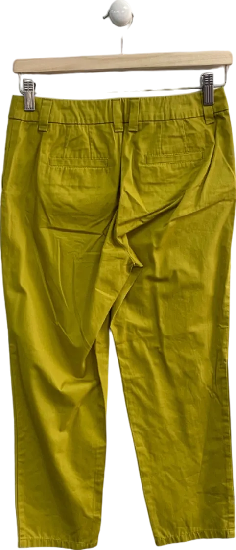 Boden Yellow Chino Trousers Size UK 6P