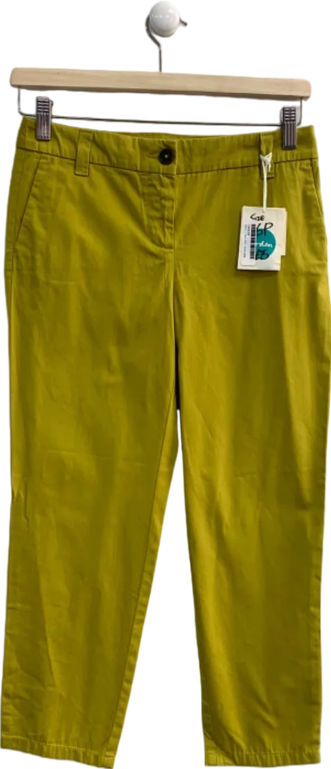Boden Yellow Chino Trousers Size UK 6P