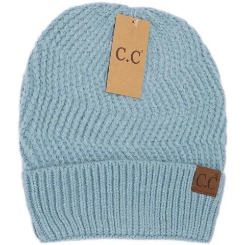 Chevron Knit Cuff Beanie