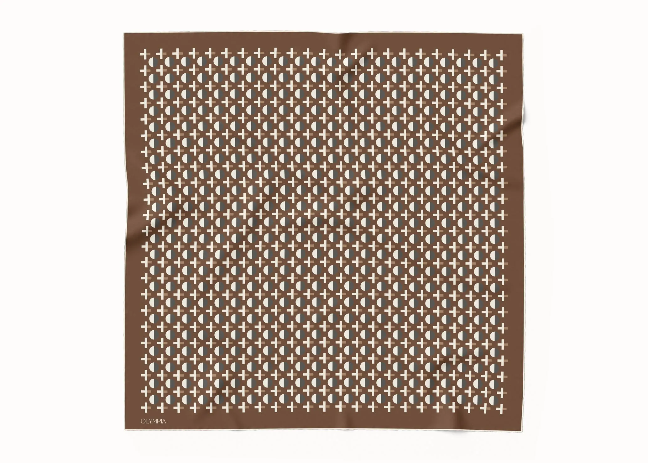 Coco Saddle Silk Scarf - 89x89cm - Imperfect