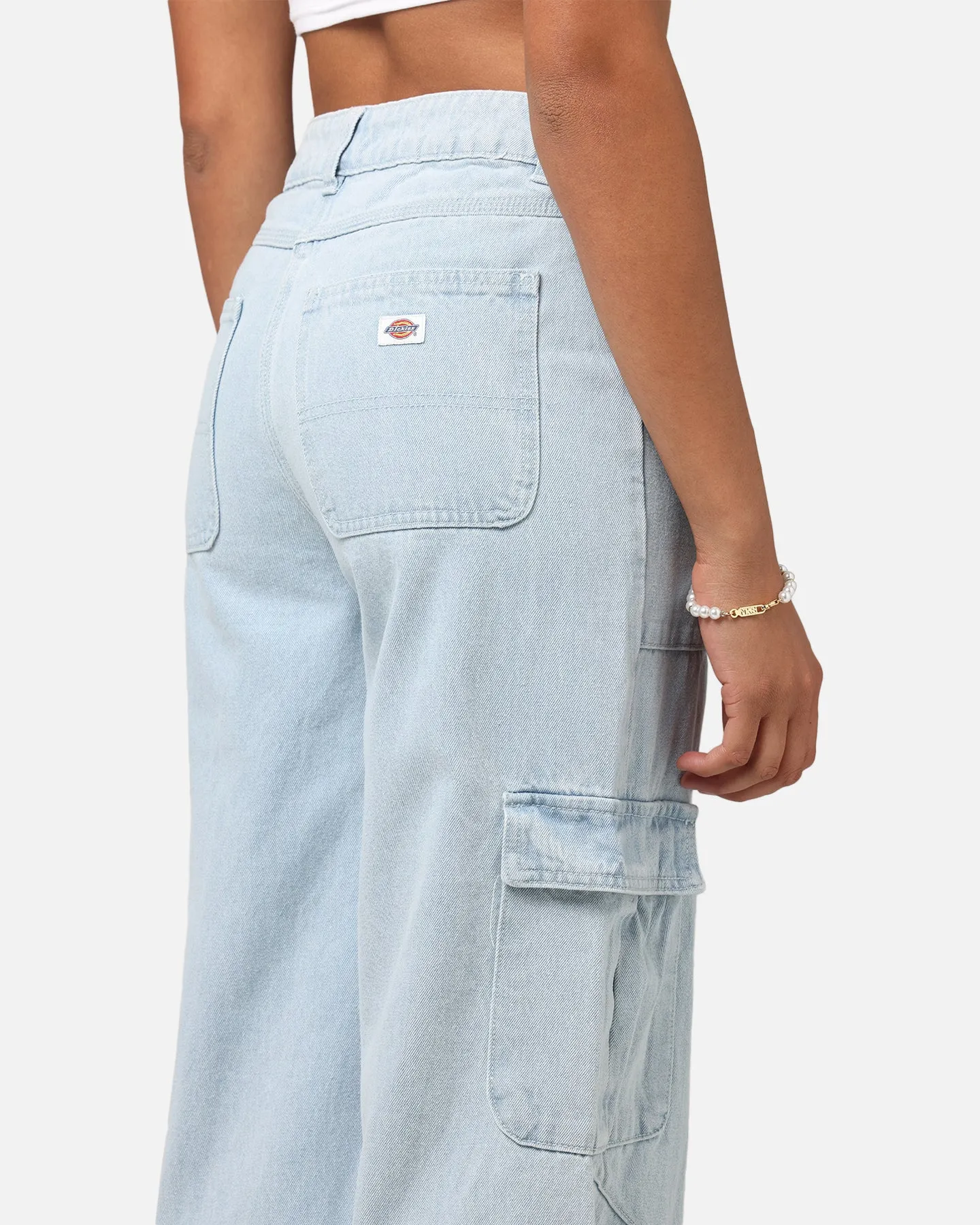 Dickies Women's Voss Light Denim Jeans Sky Blue