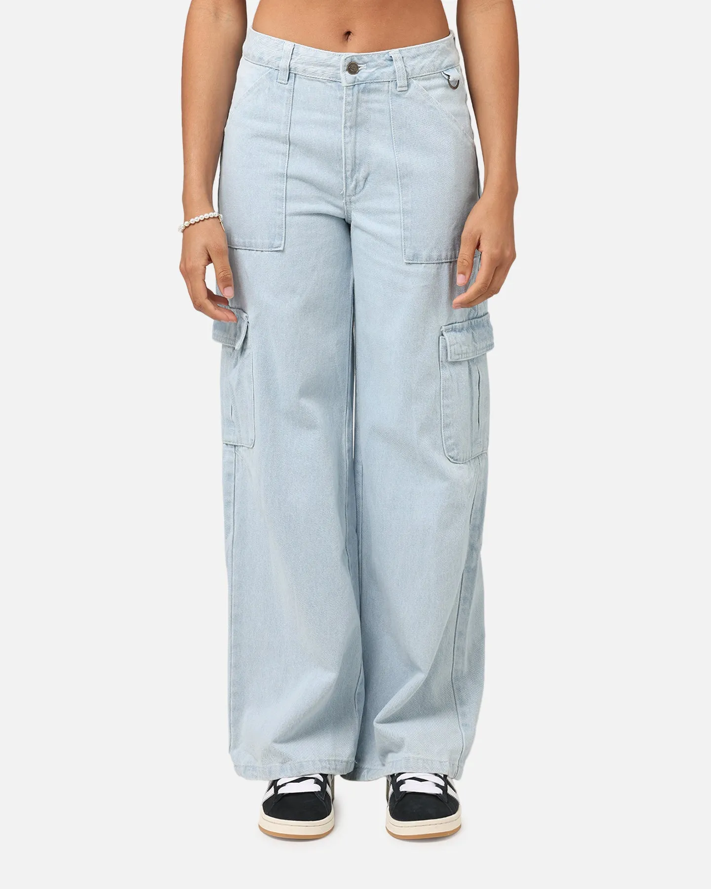 Dickies Women's Voss Light Denim Jeans Sky Blue