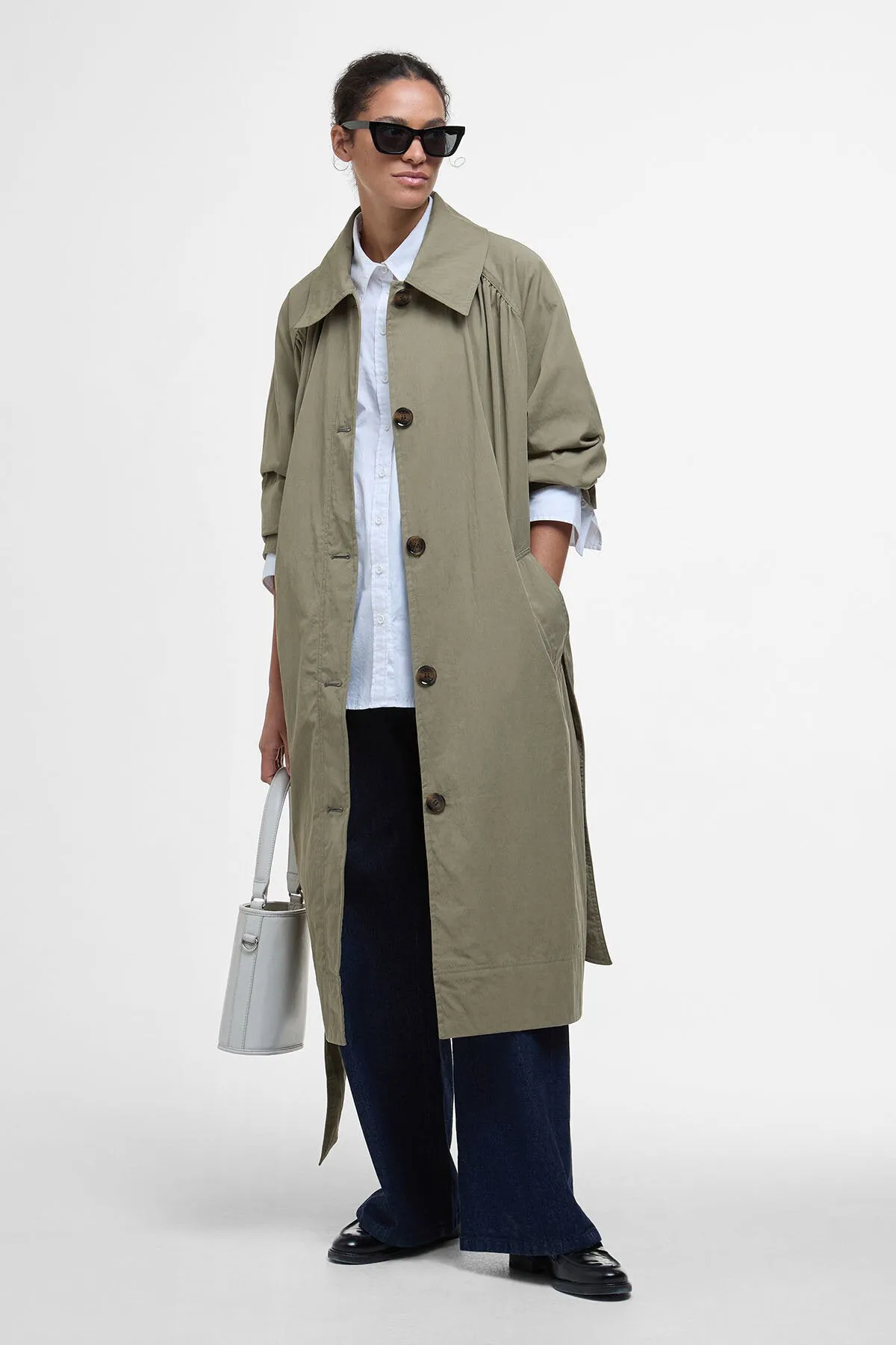 Garbo Showerproof Trench Coat