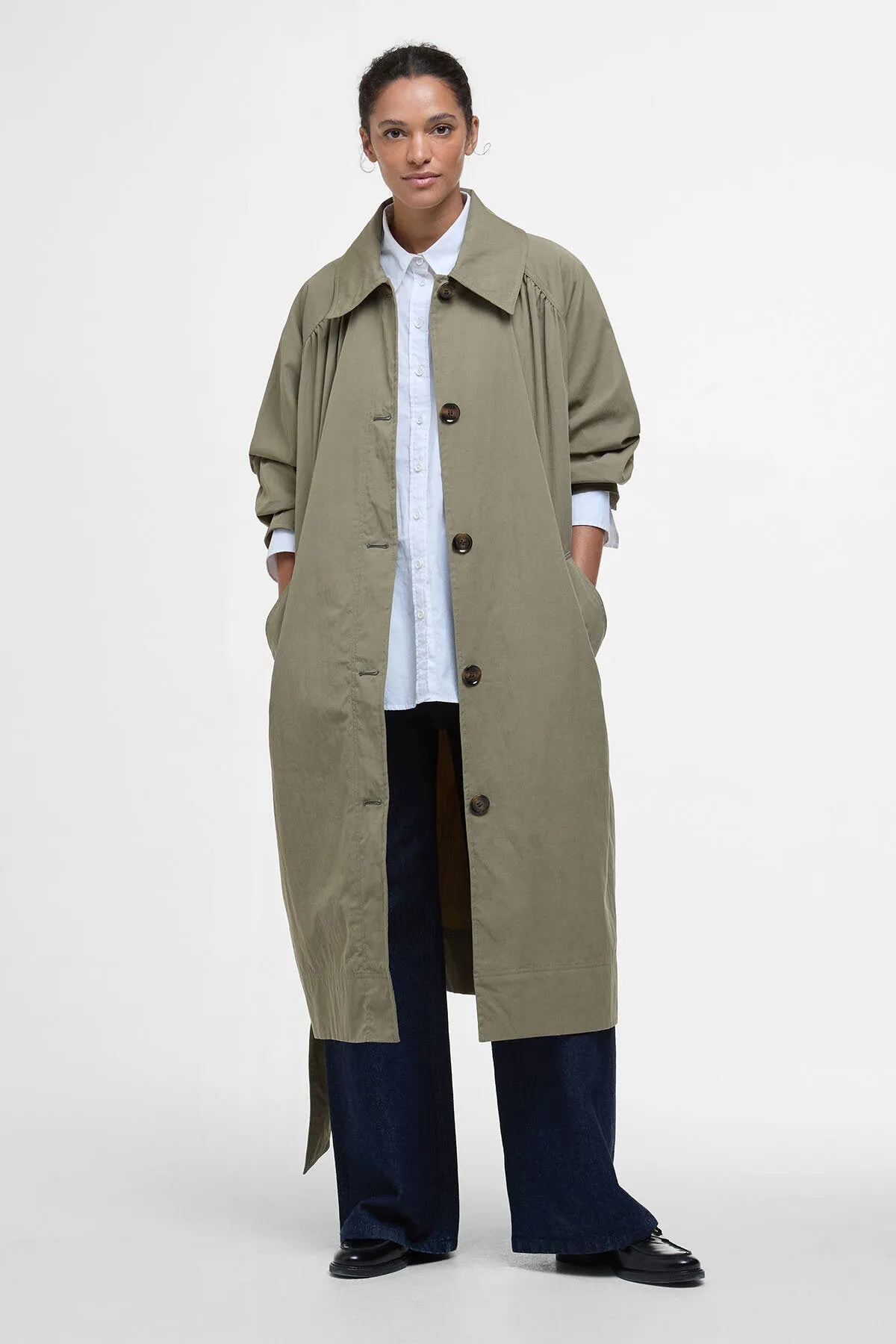 Garbo Showerproof Trench Coat