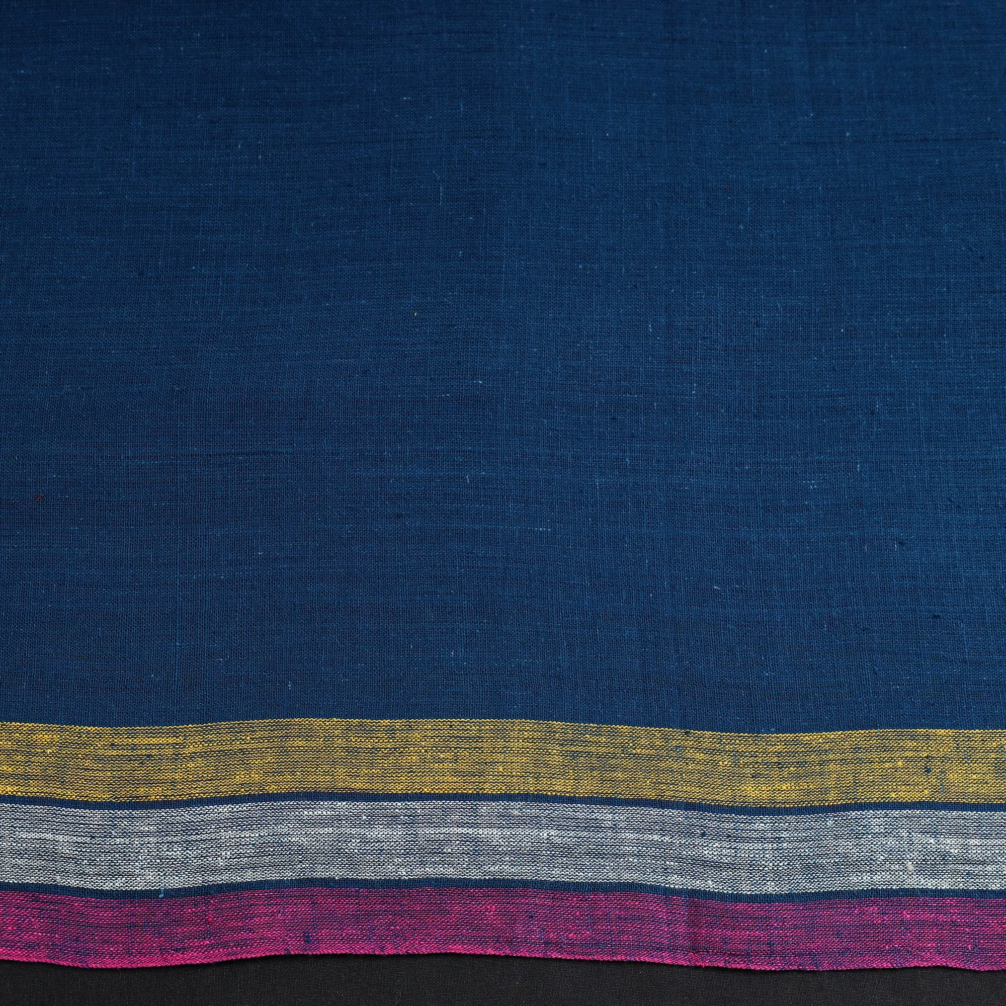 Handwoven Kala Cotton 3pc Kutch Bhujodi Dress Material Set 03