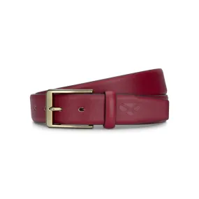 Hoggs Of Fife Feather Edge Leather Belt Tan