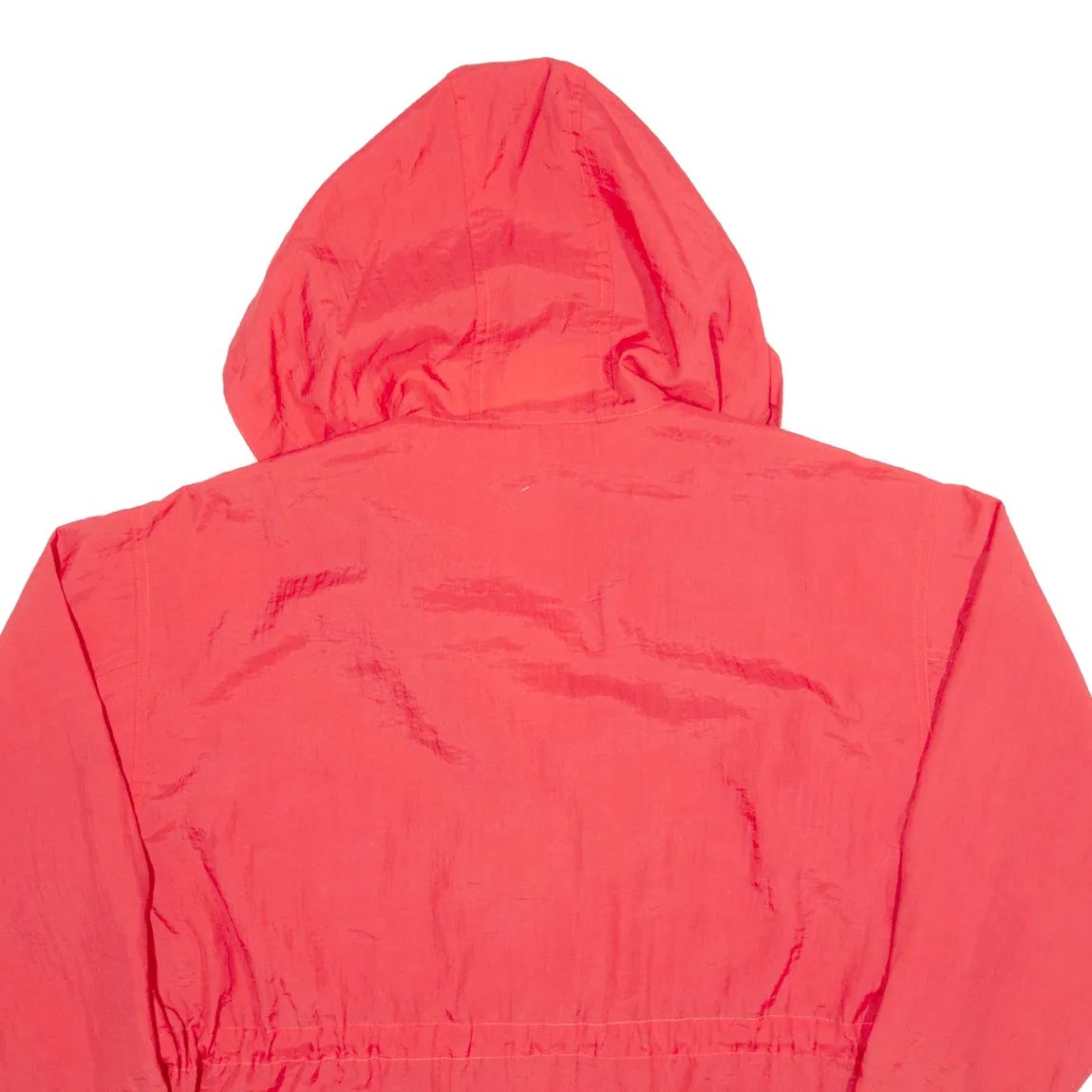INNOVATION SPORT Petite Fit Lightweight Womens Parka Jacket Red Hooded S