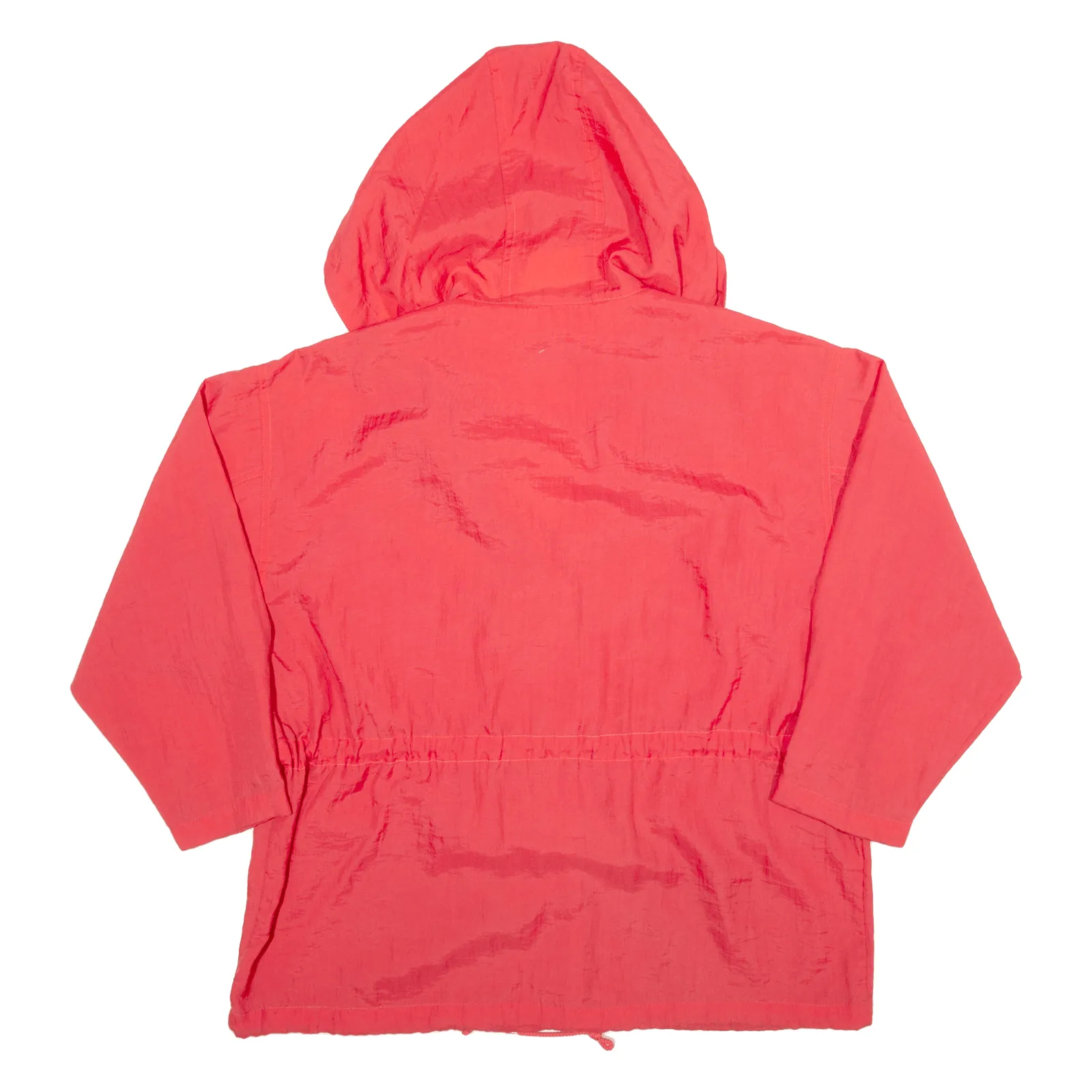 INNOVATION SPORT Petite Fit Lightweight Womens Parka Jacket Red Hooded S