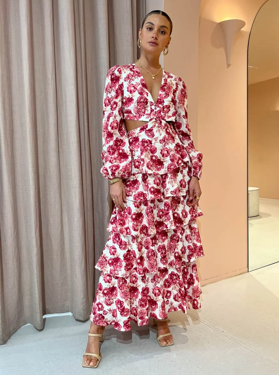 Issy Truly Dress in Blooms