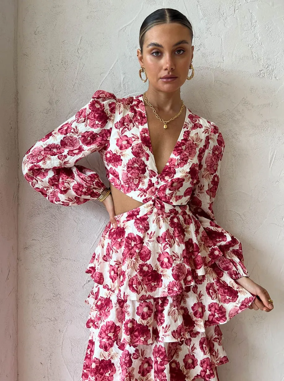 Issy Truly Dress in Blooms