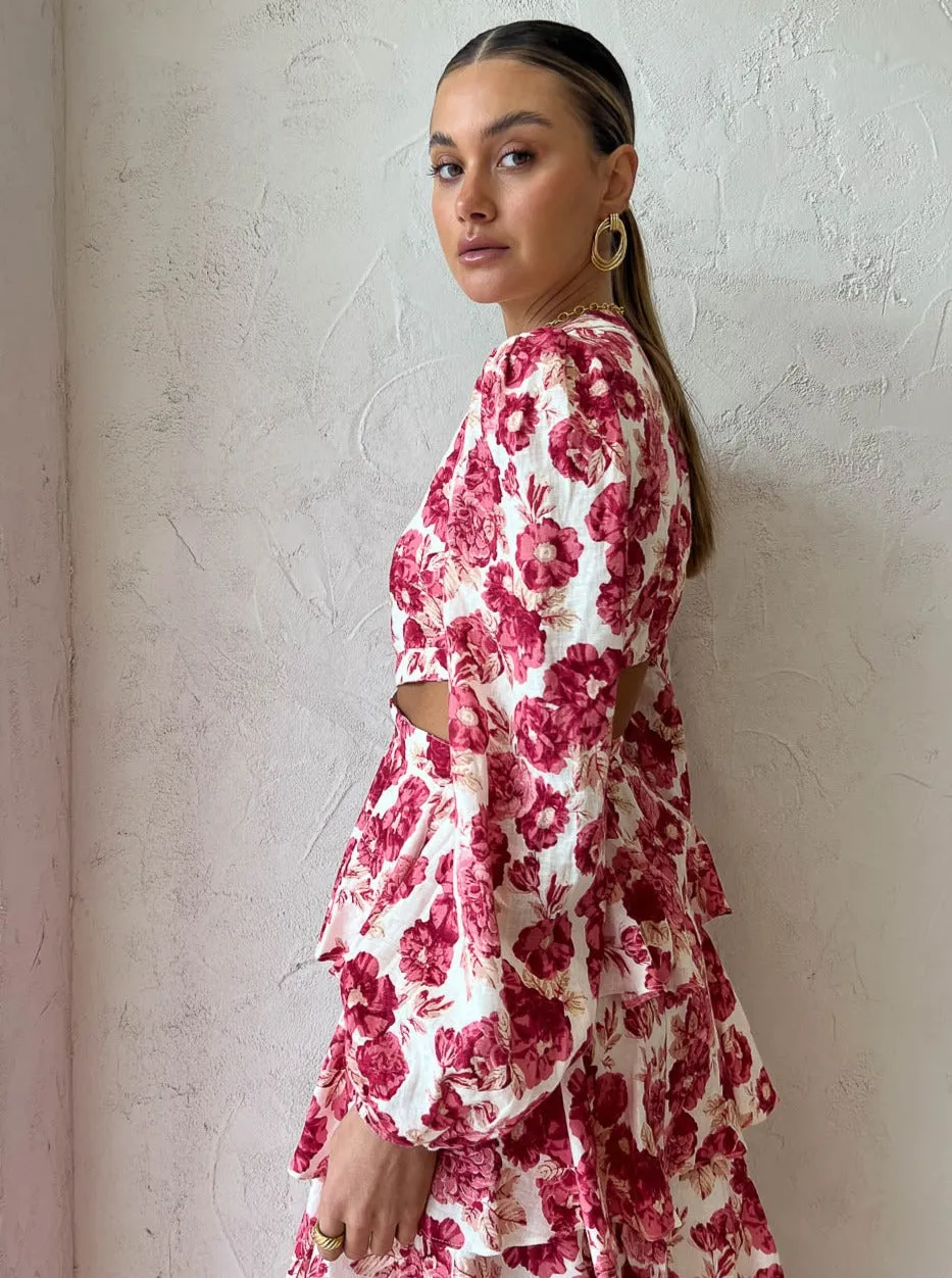 Issy Truly Dress in Blooms
