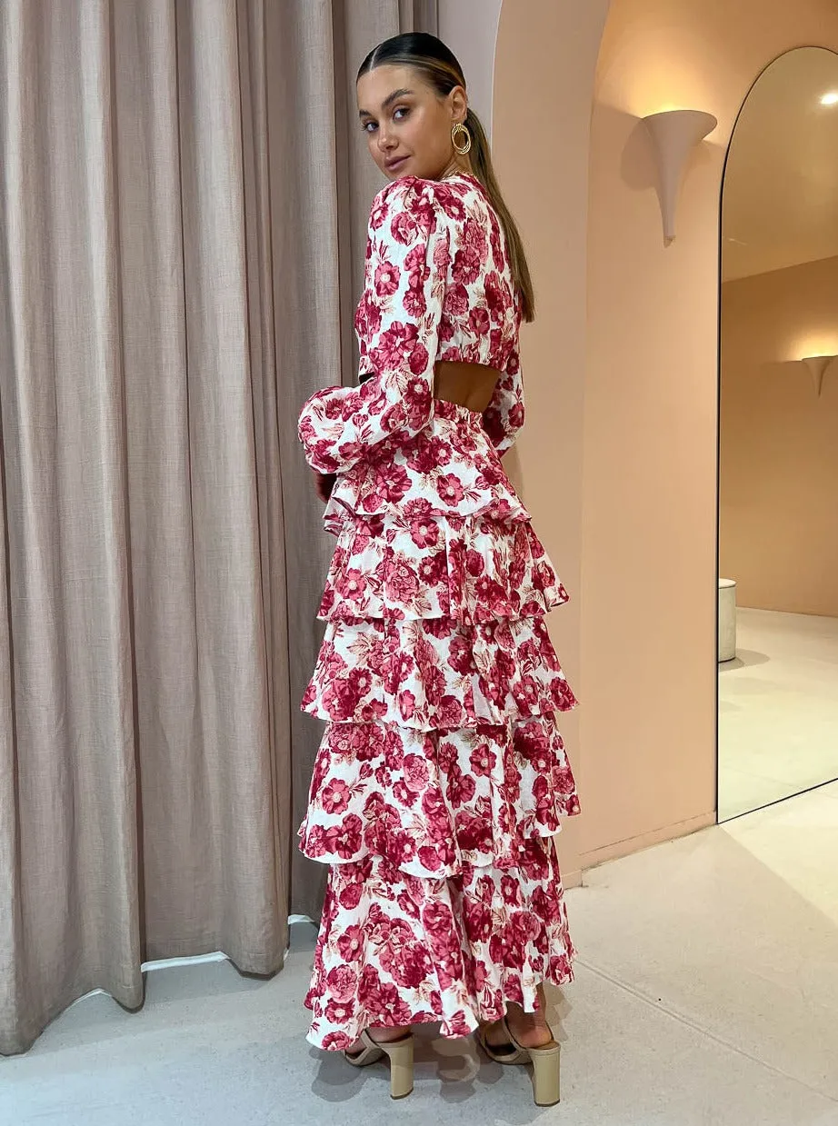 Issy Truly Dress in Blooms