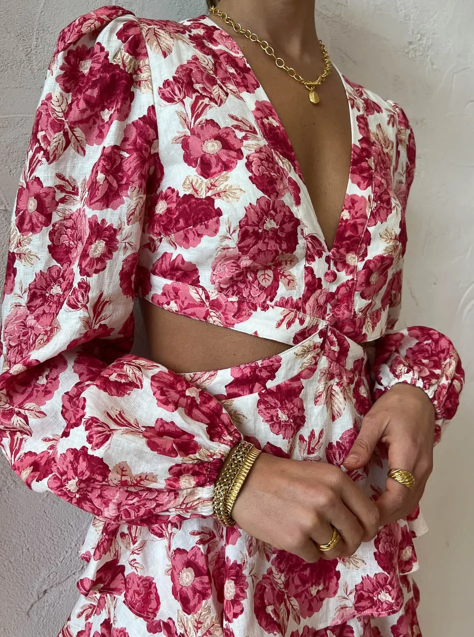 Issy Truly Dress in Blooms