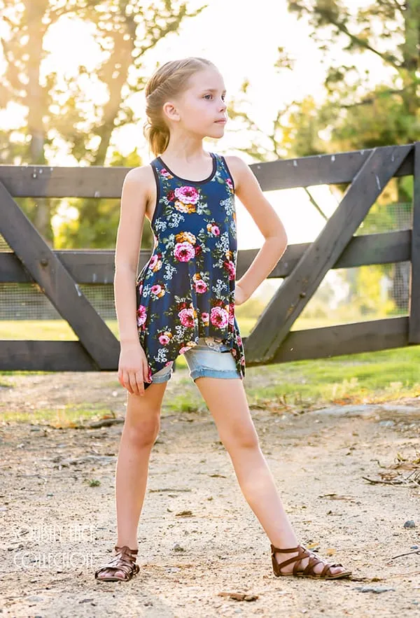 Kids Belle Racerback Top/Dress