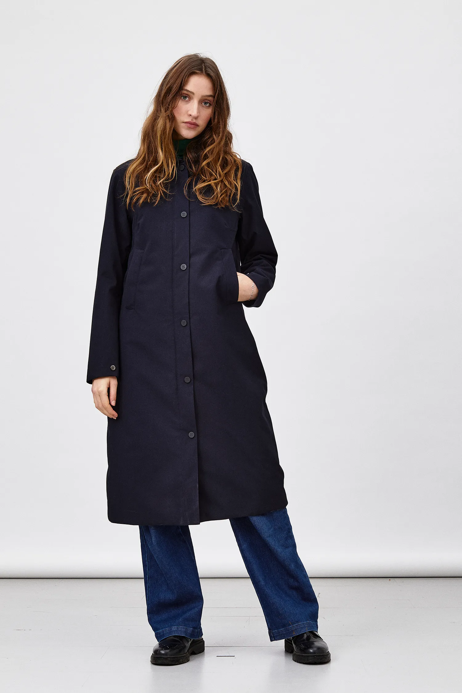 LONG TUBE POLYRAYON AW21 NAVY