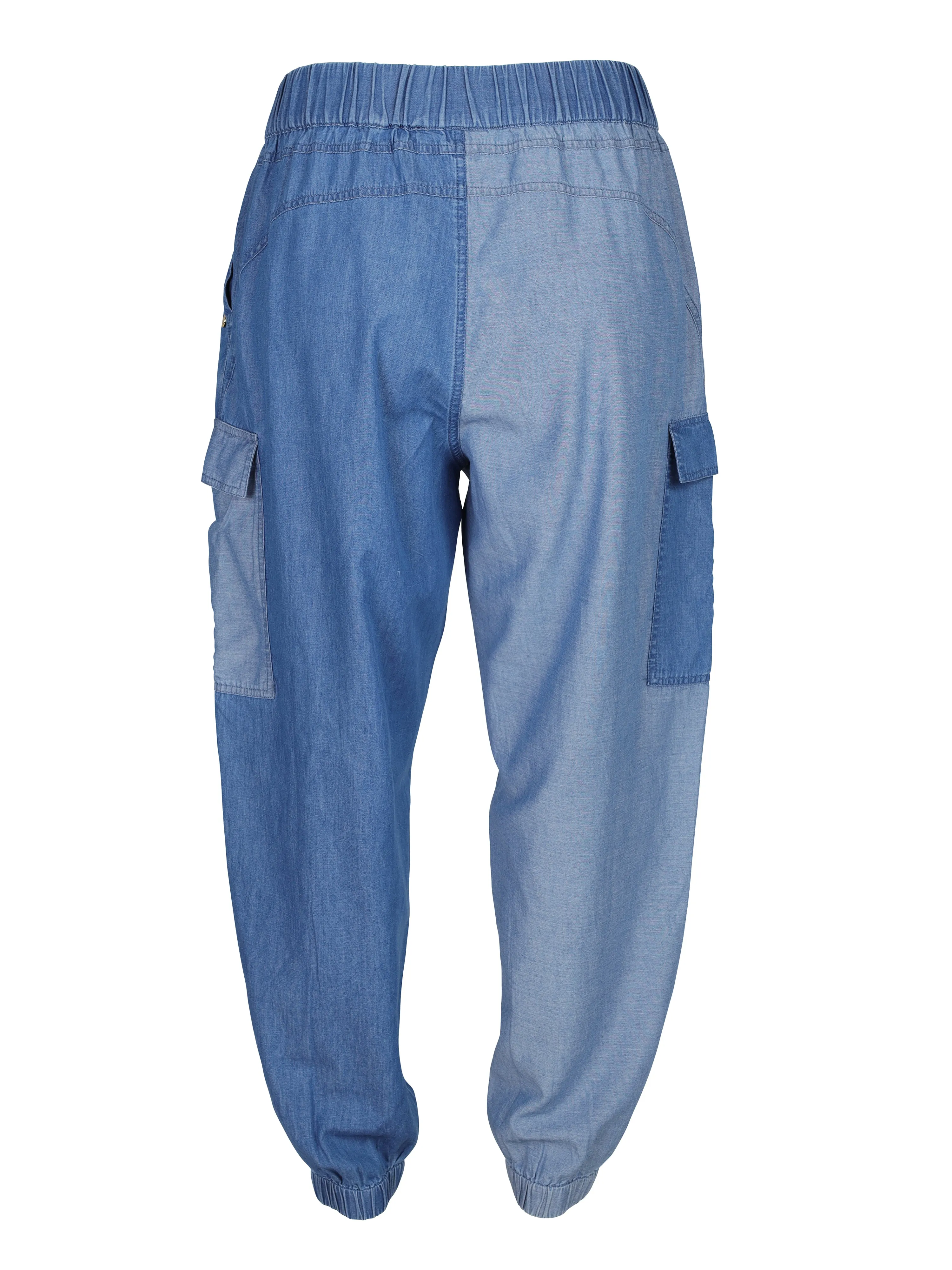 LUCY CARGO PANTS - Denim
