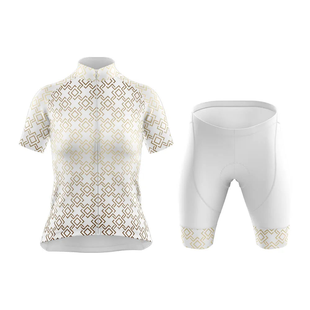 Luxury (V10) (White) Club Cycling Kit