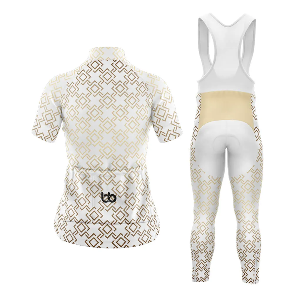 Luxury (V10) (White) Club Cycling Kit