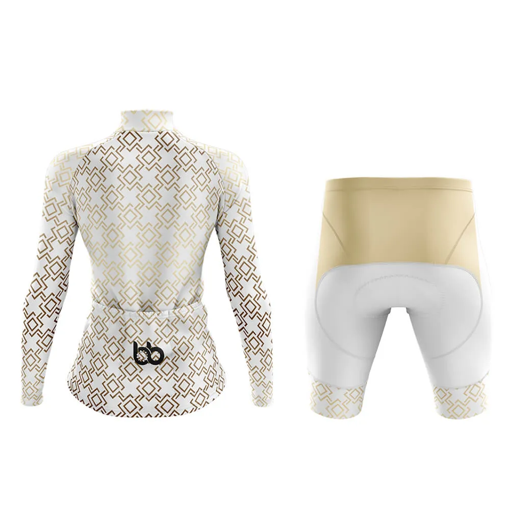 Luxury (V10) (White) Club Cycling Kit