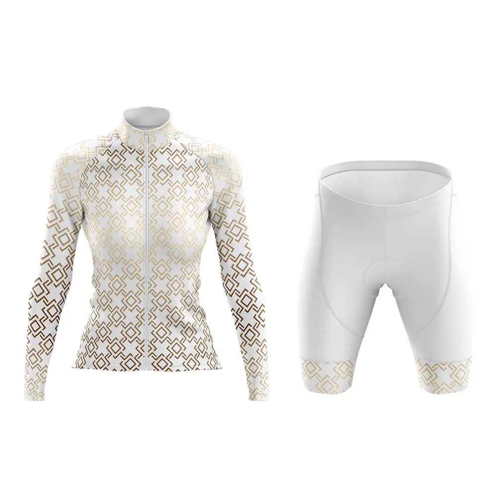 Luxury (V10) (White) Club Cycling Kit