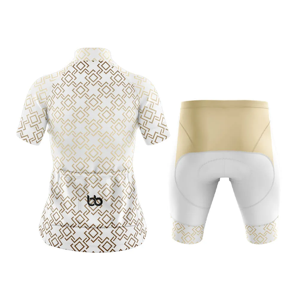 Luxury (V10) (White) Club Cycling Kit
