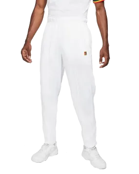 Mens NikeCourt Heritage Suit Pants (White)