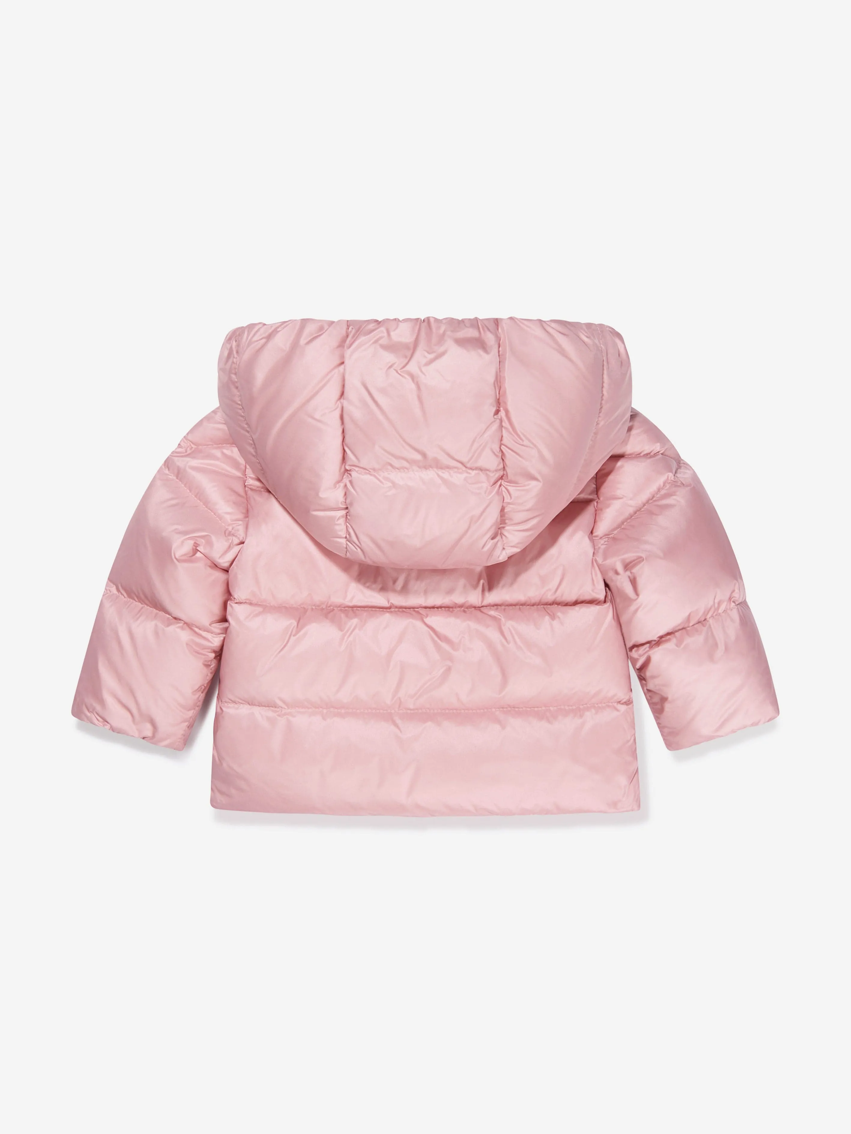 Moncler Enfant Baby Girls Down Padded Abbaye Jacket in Pink