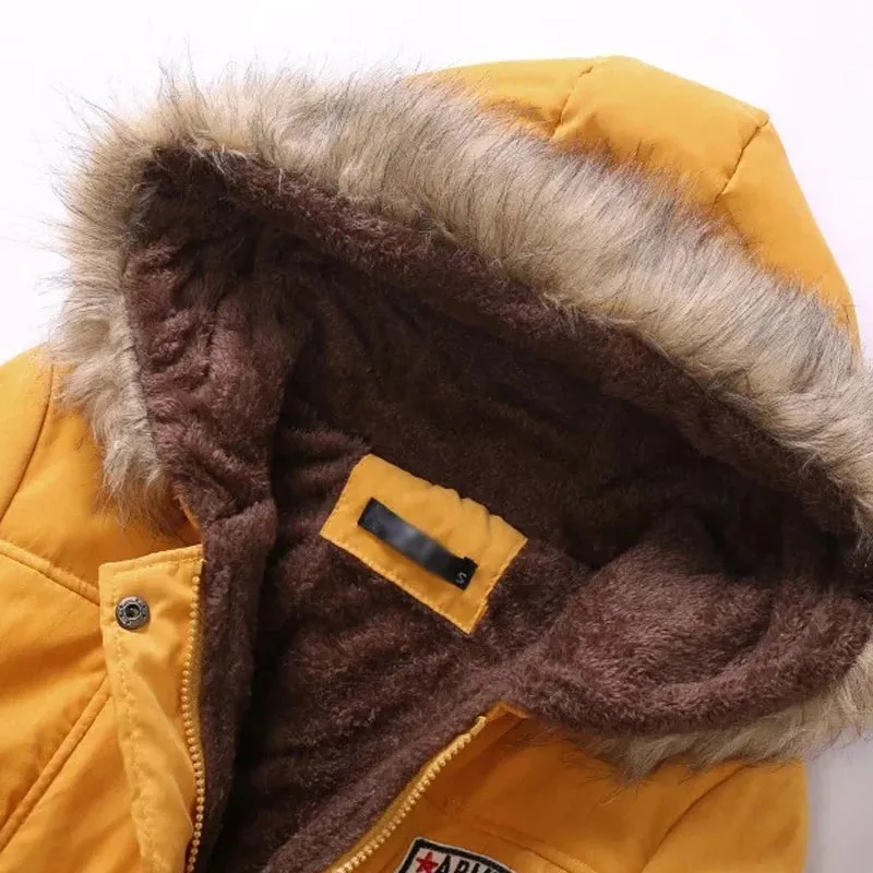 new Winter Womens Parka Casual Outwear Military Hooded Coat Winter Jacket Women Fur Coats Woman Parkas Clothes  AL7646