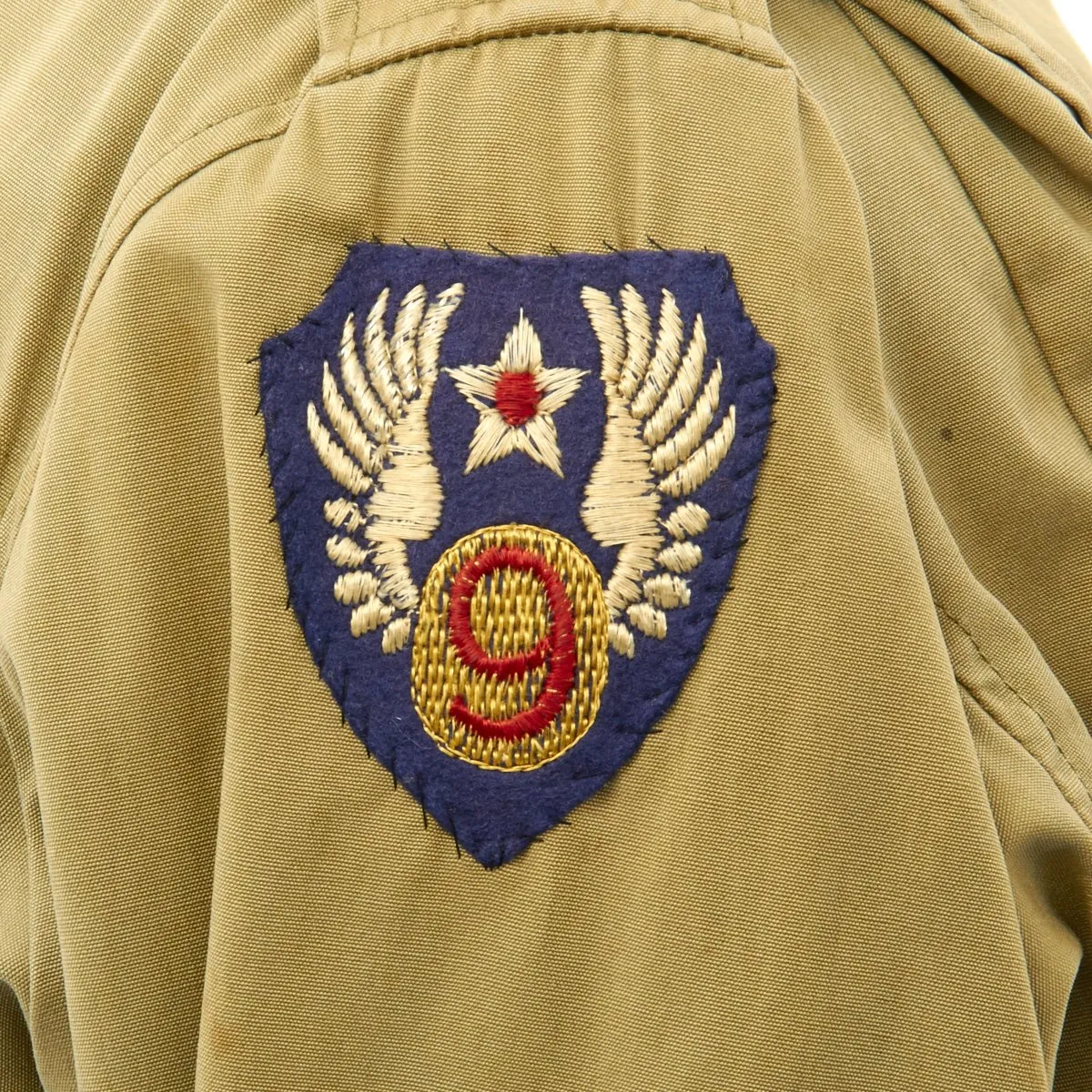 Original U.S. WWII 554th Bomb Squadron B-26 Marauder Painted M41 Field Jacket