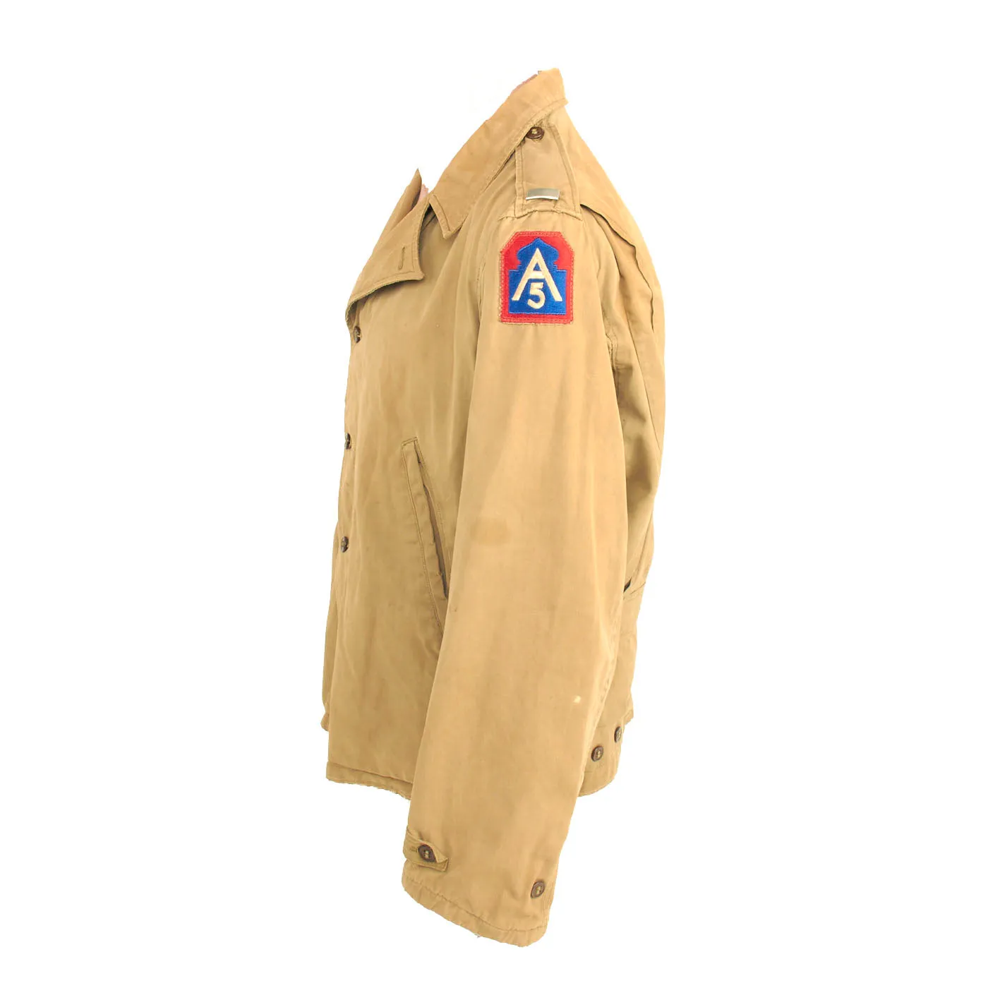 Original U.S. WWII United States 5th Army 1st Lieutenant M-1941 Field Jacket
