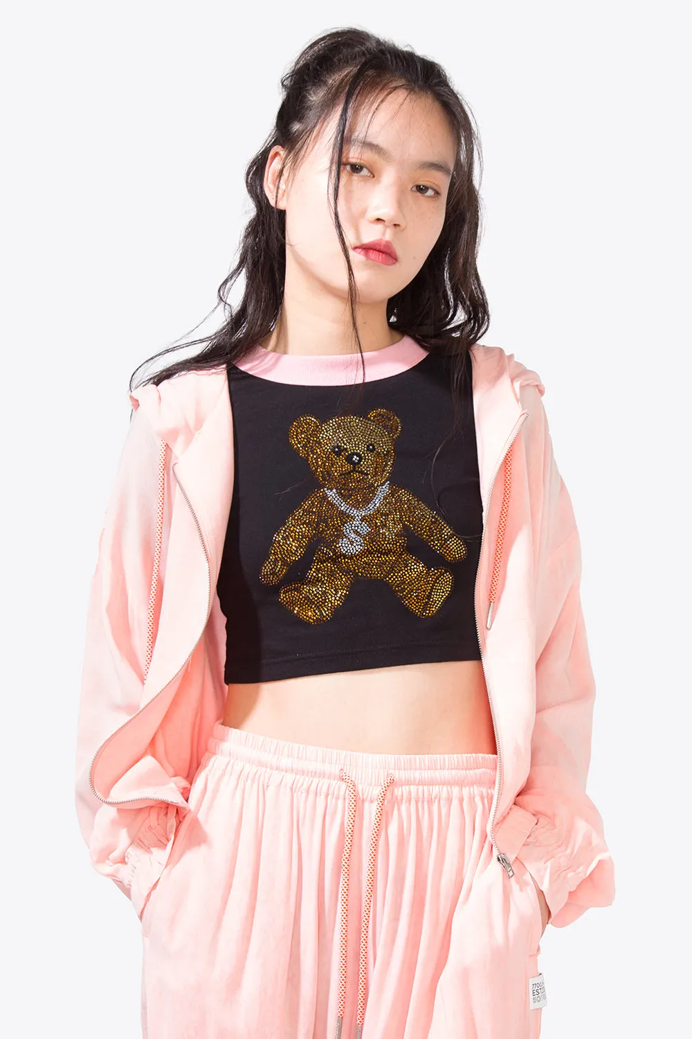 Over Dyed Jacket / Pink