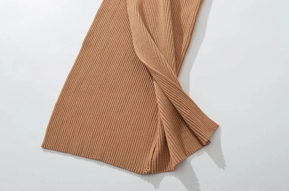 Pre Order:  Sweetheart Sleeveless Maxi Knit Dress