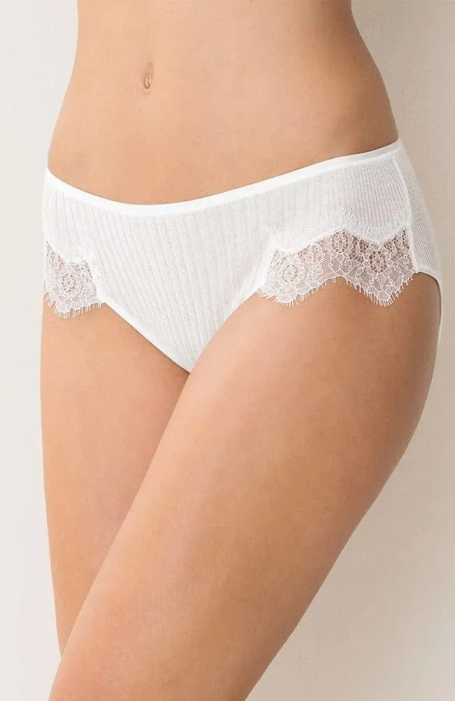 Richelieu Cotton Lace Brief