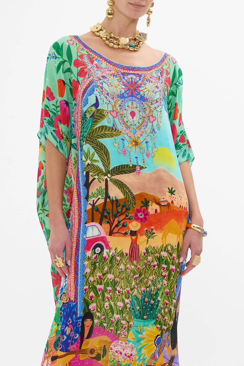 ROUND NECK KAFTAN QUEENS OF CREATION
