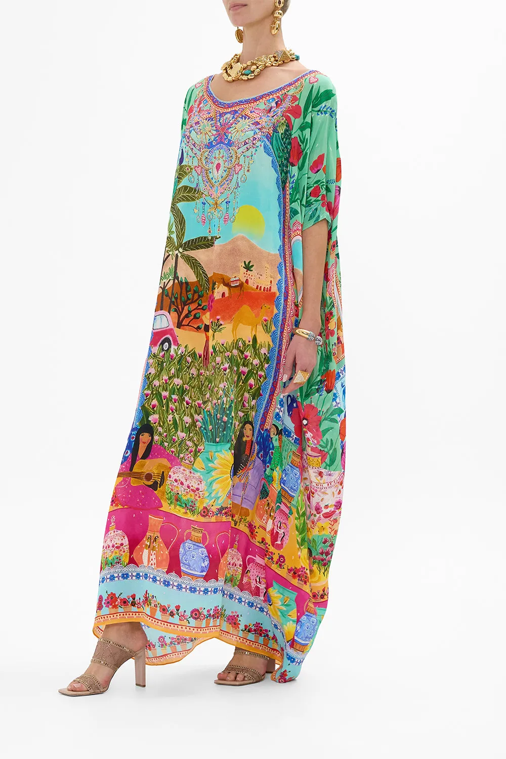 ROUND NECK KAFTAN QUEENS OF CREATION