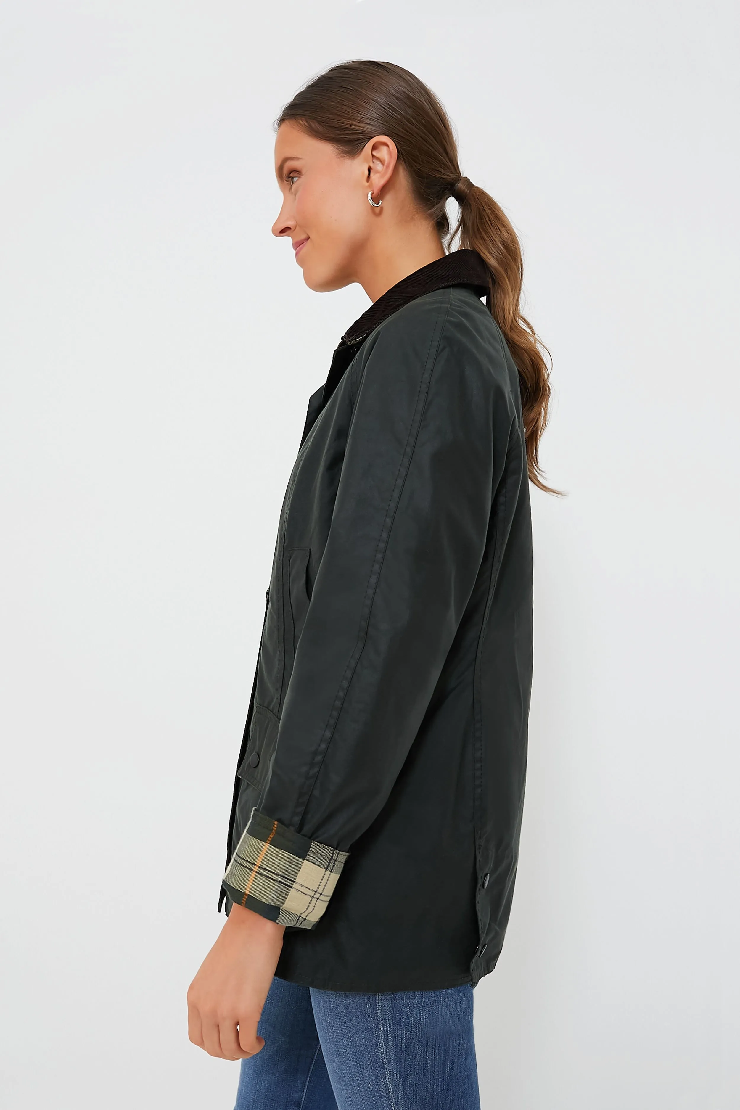 Sage Beadnell Wax Jacket