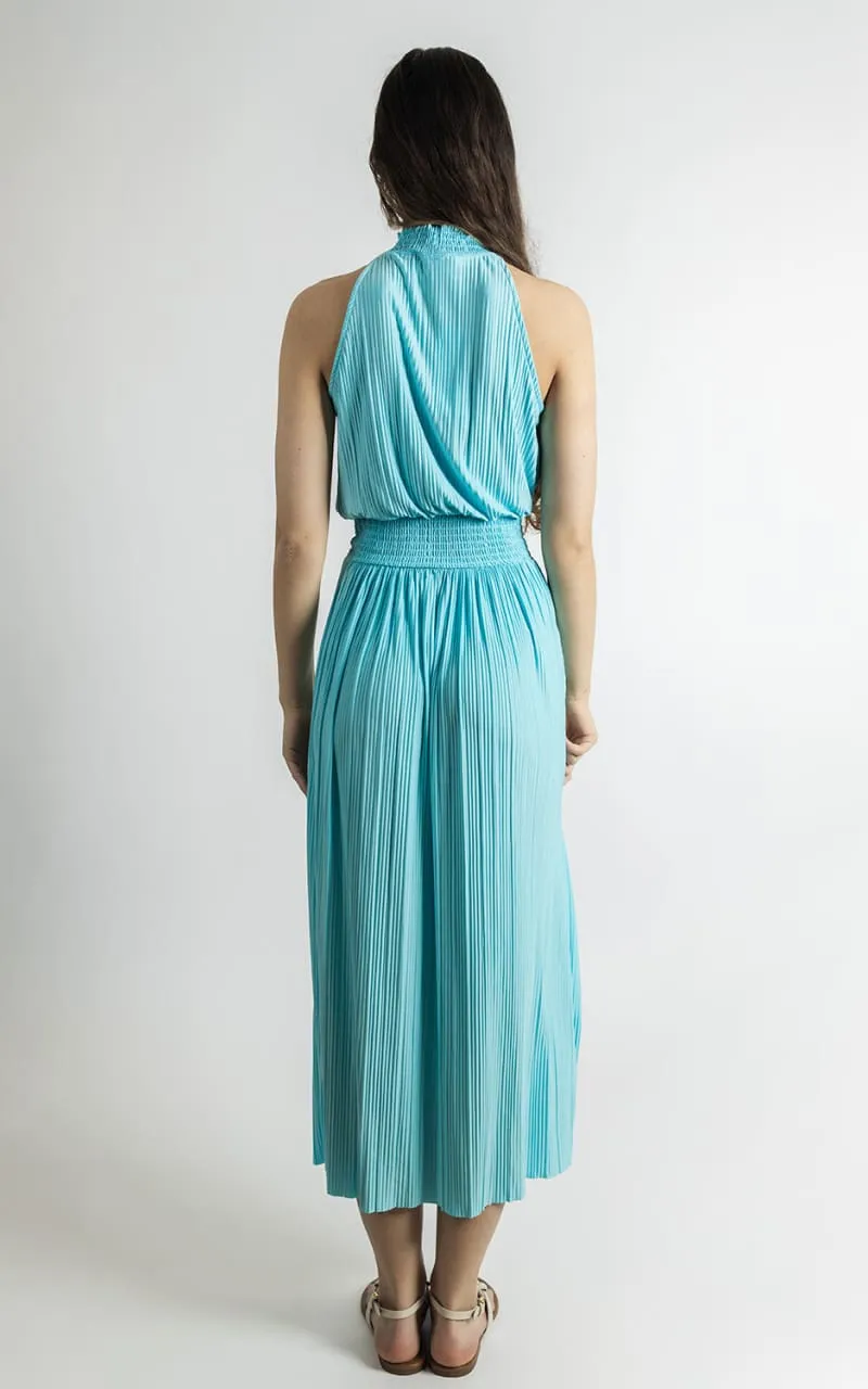 Samsoe- Uma Dress in Blue Topaz
