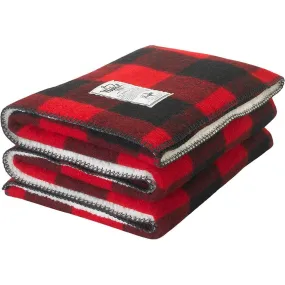 Sherpa Rough Rider Buffalo Check Wool Blanket