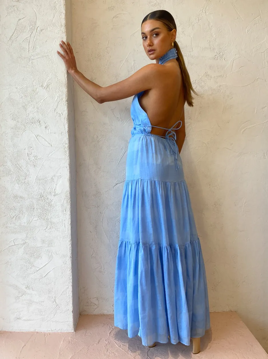 Significant Other Hunter Dress in Marina Blue
