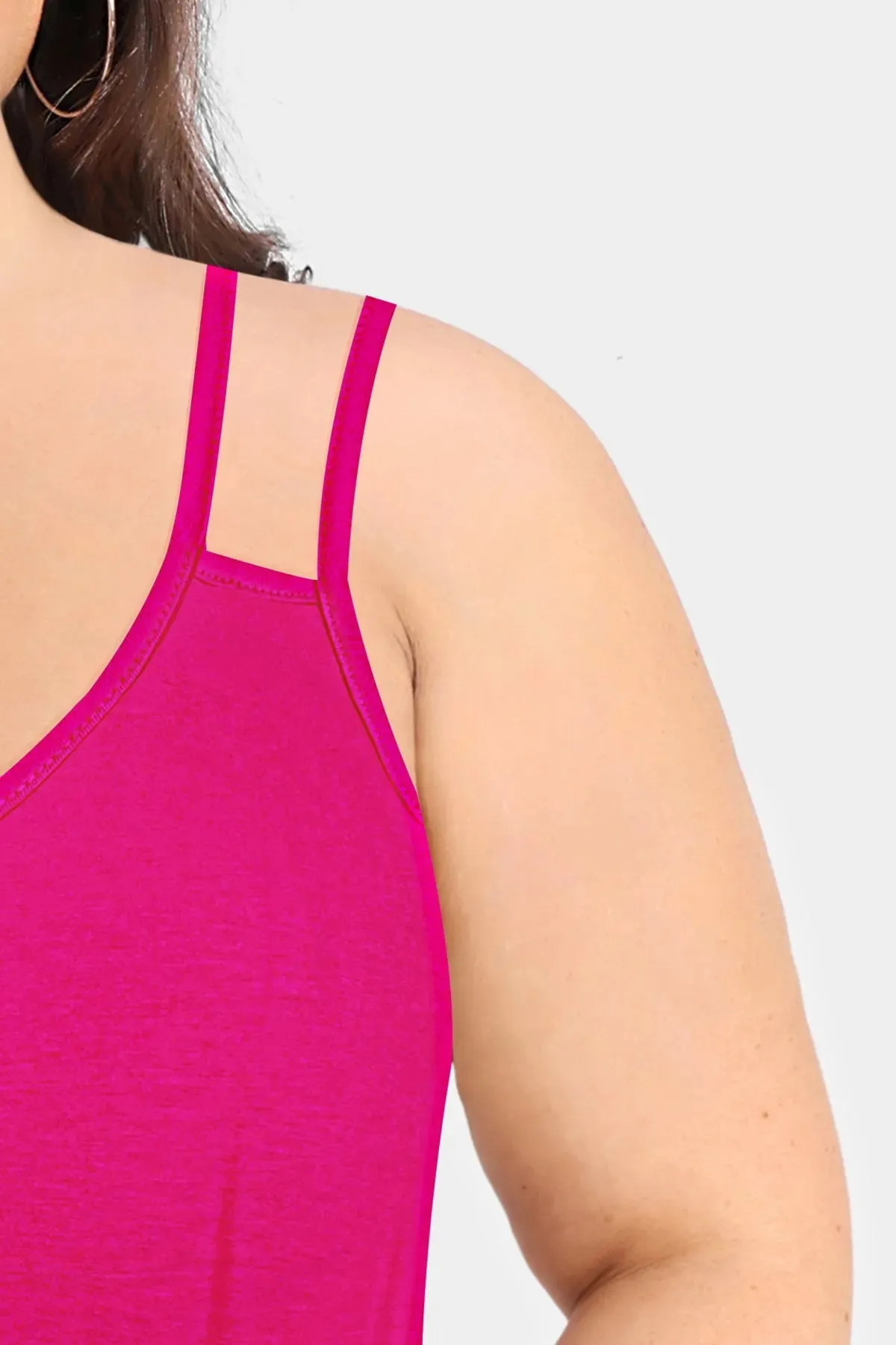 Solid Sexy V Neck Camisole Tank