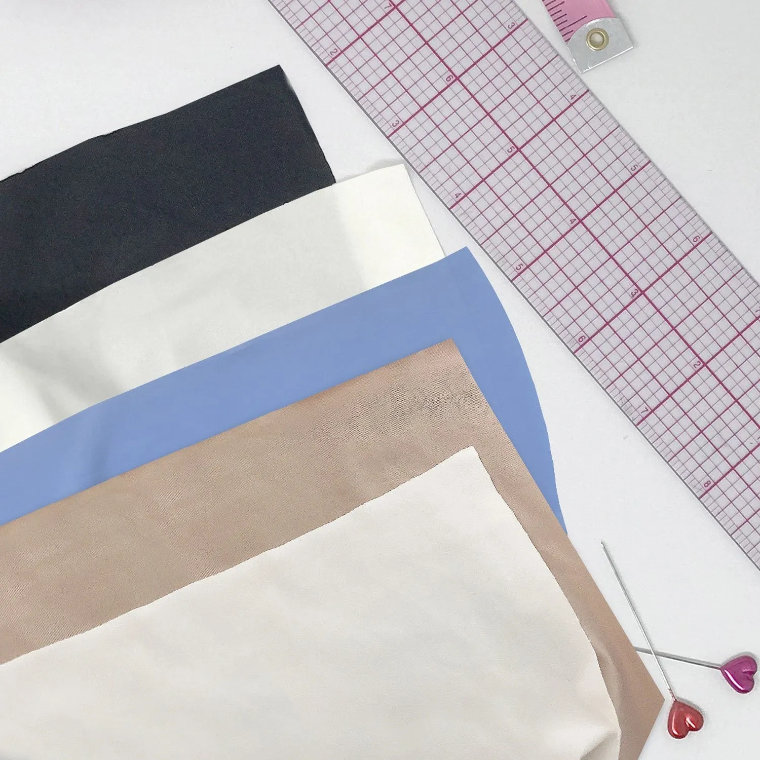 Stretch Tricot Fabric Soft, high-quality, lightweight- by the 1/2 yard