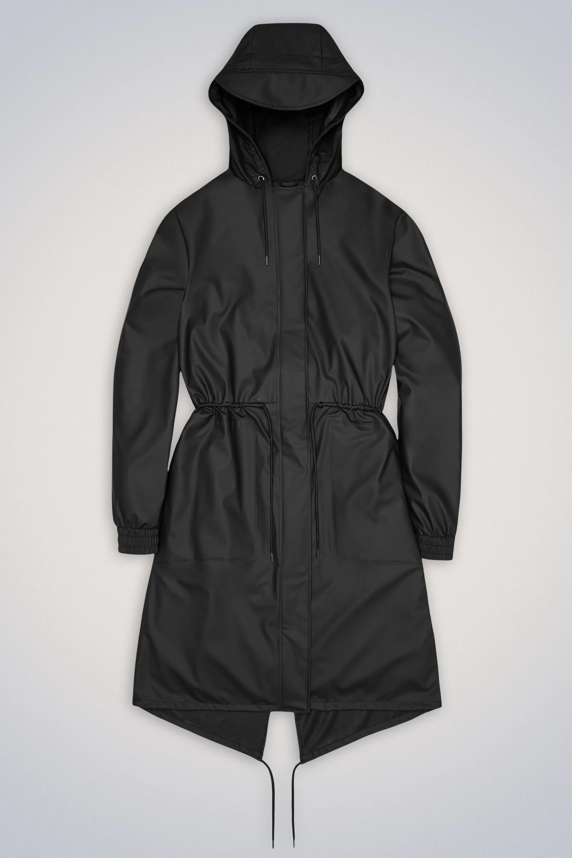 String W Parka - Black