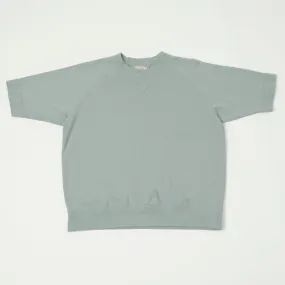 TOYS McCOY S/S Military Sweatshirt - Sax Grey